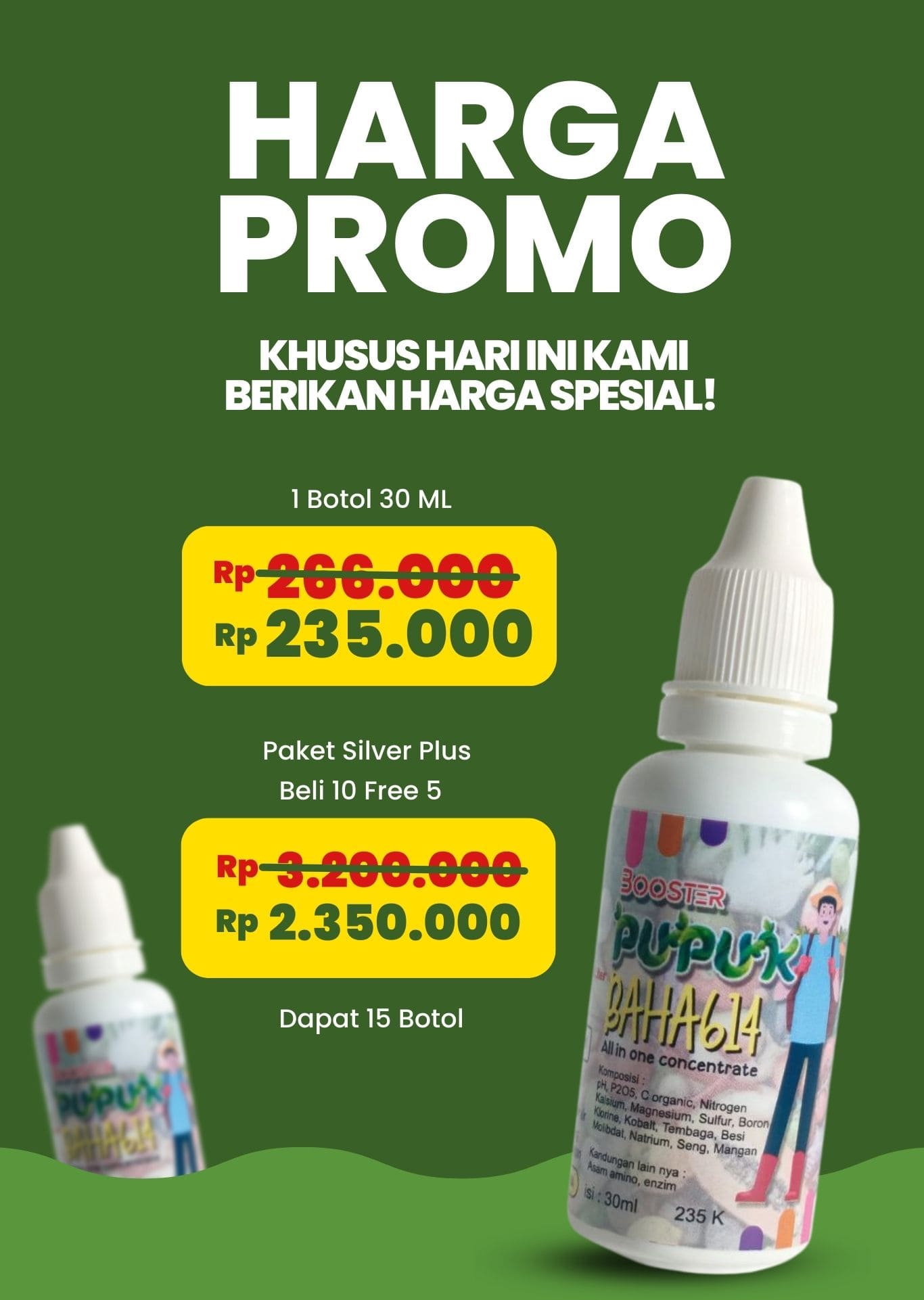 Pupuk Booster Bahagia 27